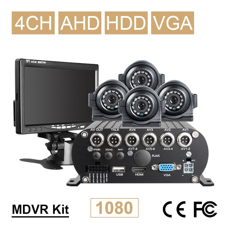 VGA  + 4PCS / ݼ ī޶ + AHD 4CH ..